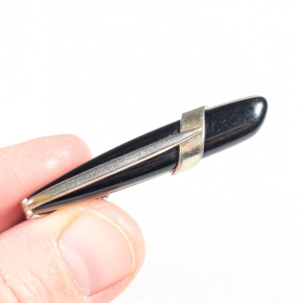 RARE Anson Tie clip, tie bar for men, Atomic money clip